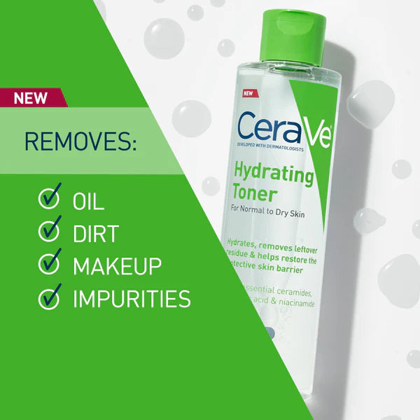 CeraVe Hydrating Toner For Normal To Dry Skin 200ml