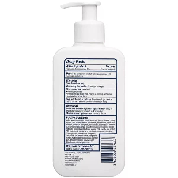 CeraVe Moisturizing Lotion For Itch Relief 237ml