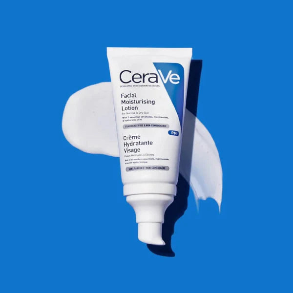 CeraVe PM Facial Moisturizing Lotion For Normal To Dry Skin 52ml