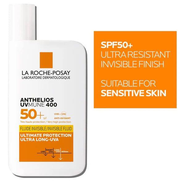 La Roche-Posay Anthelios UVMune 400 Invisible Fluid SPF50+ 50ml