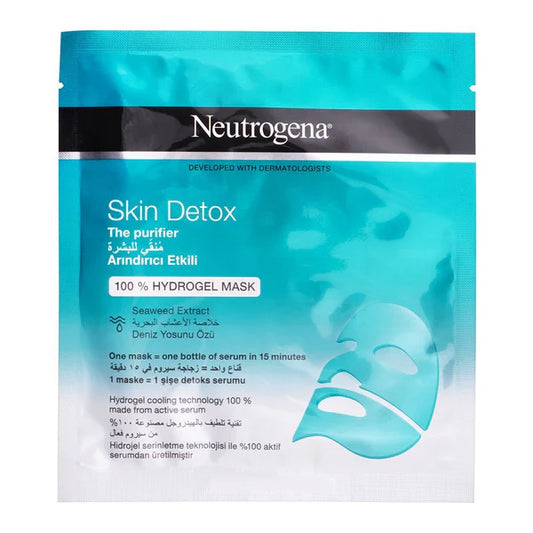 Neutrogena Skin Detox The Purifier, 100% Hydro Gel Mask